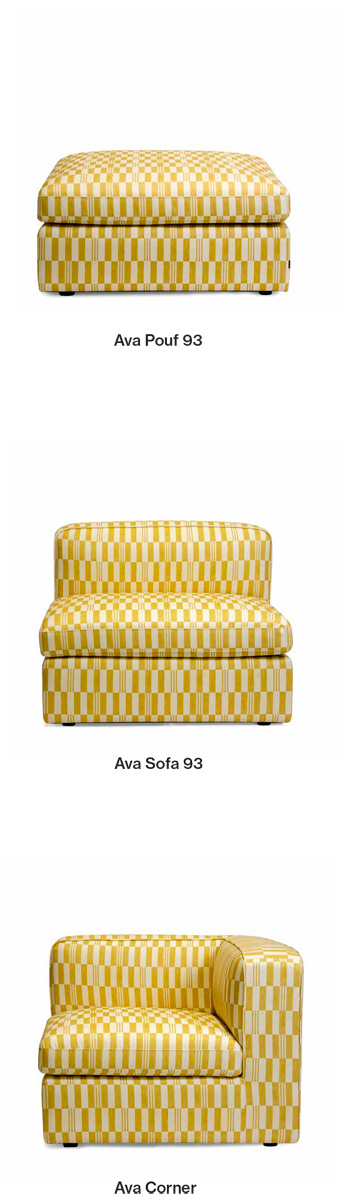 Ava soffserie Pouf 93