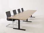  Konferensbord Snitsa 200 x 120 cm rundad/rak 