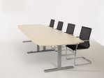  Konferensbord Snitsa 200 x 100 cm rundad 