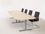  Konferensbord Snitsa 240 x 100 cm rundad 
