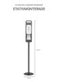  Handspritsdispenser automatisk,gel,stativ,golv 
