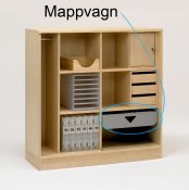 Mappexpansionsvagn A4
