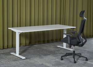  Samba arbetsbord 180 x 80 cm, el hj- och snkbart 