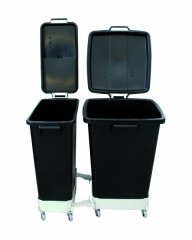  tervinningsstation komplett 3 x 90 liter KEBAsort 