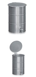 Avfallsbehllare 30 liter inkl. fotpedal