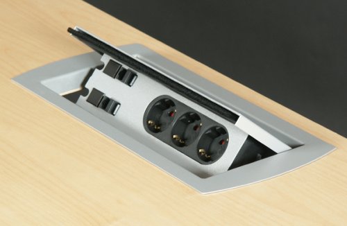 Power Boxen enkel bestyckad 3 el, 2 nt