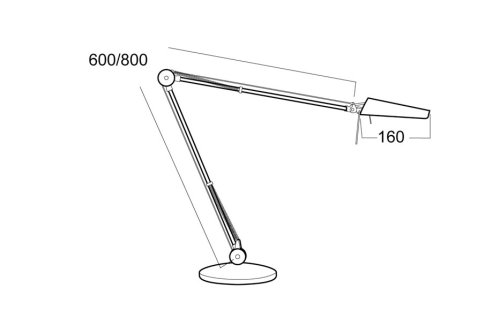 Air LED Skrivbordslampa