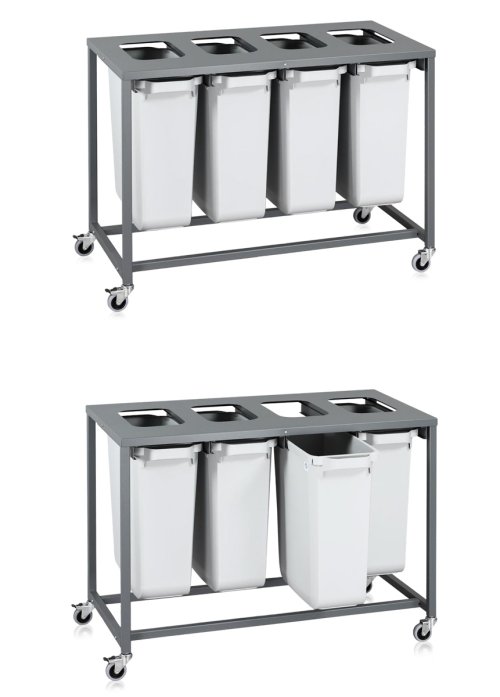 Sorteringsvagn Light 4 krl
