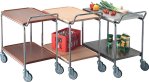  Bordsvagn rostfri/laminat 