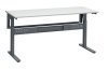  Arbetsbord W200 El, 1800 x 800 mm, grå laminat 