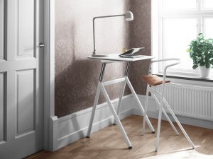  Arbetsbord StandUp Desk med Choice stol 