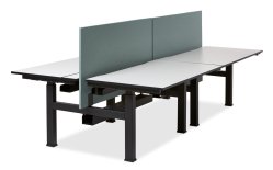 Arbetsbord Snitsa dubbelt utdragsbord 160 x 80 cm,el, komplett
